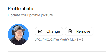 Profile Picture Support