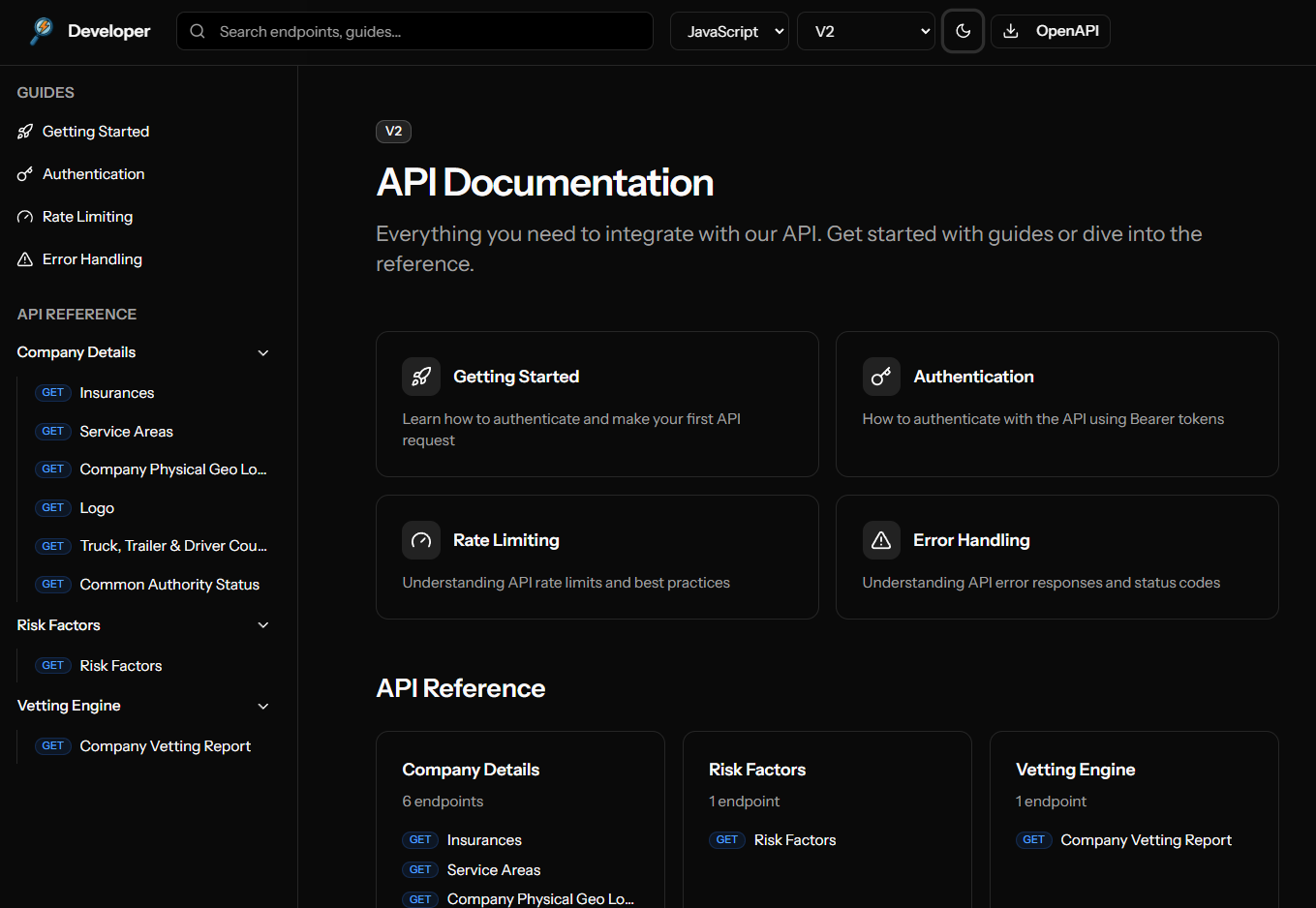 API Documentation